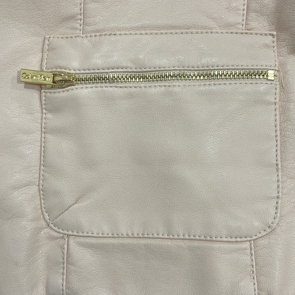 Calvin Klein Faux Leather Jacket - Picture 6 of 8